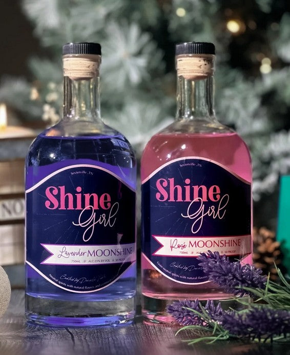 Shine Girl Distillery Lavendel Moonshine 750 ml 25 % Alc
